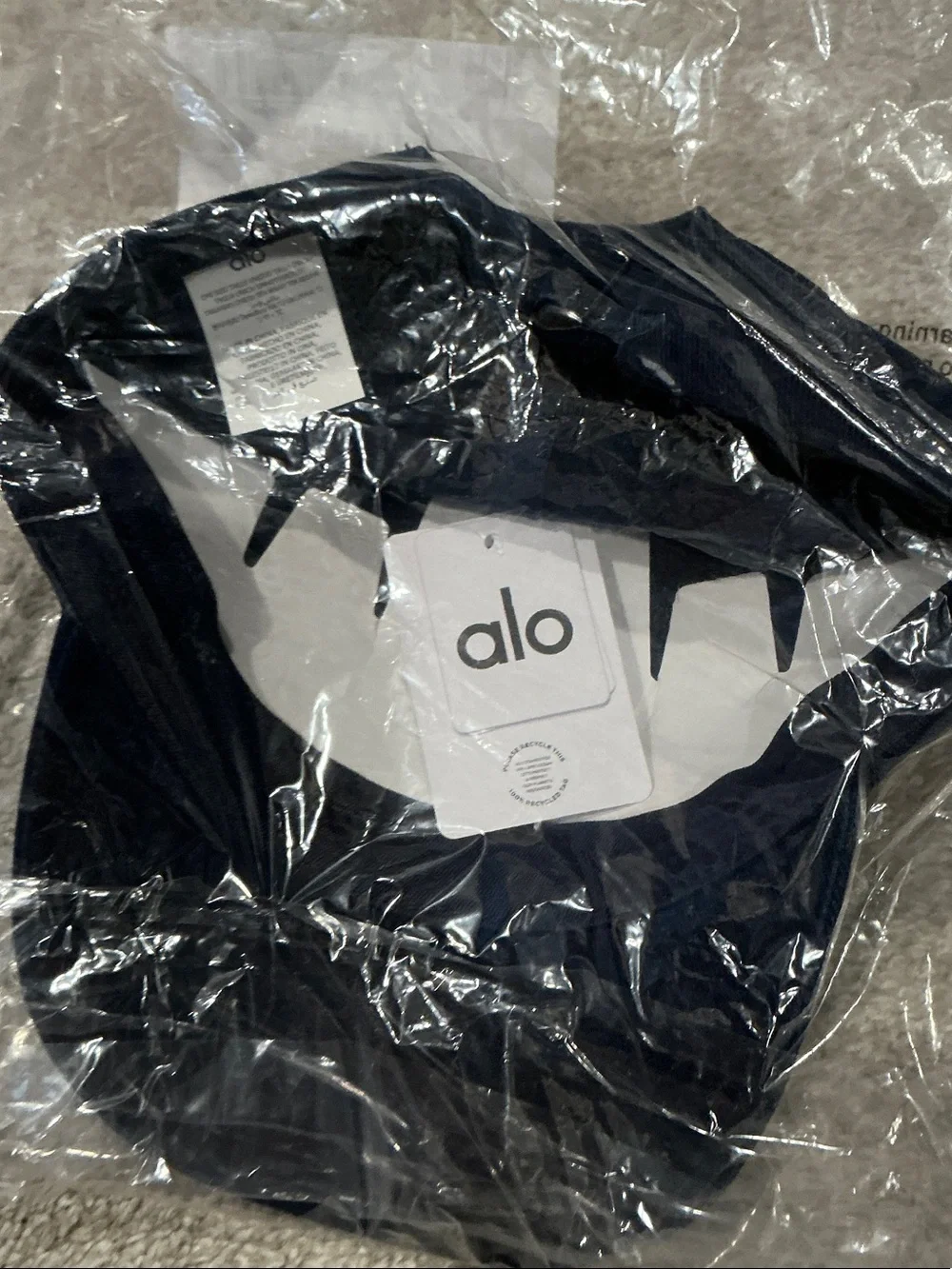 Alo Yoga Vintage Blue Washed Off-Duty Cap